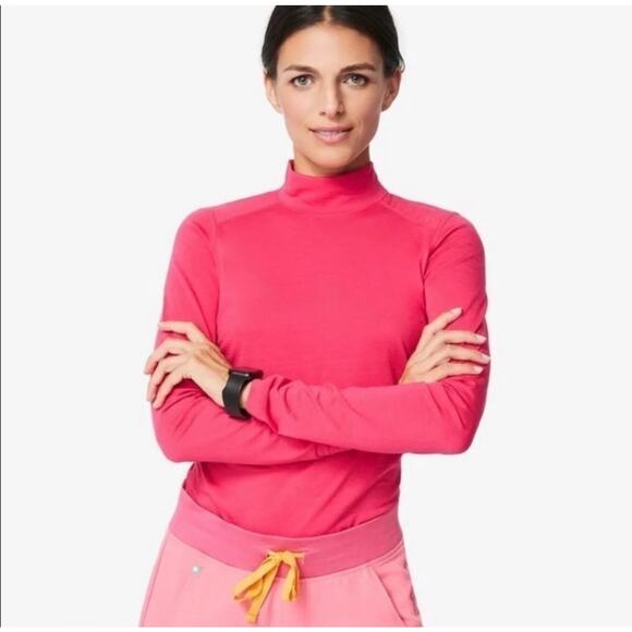 Figs Merino Wool Mock Neck Under scrub Base Layer Sz Small - Picture 1 of 7